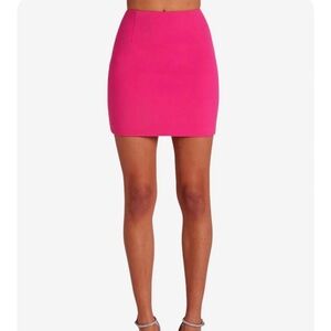 Nadine Merabi Fay Hot Pink Skirt